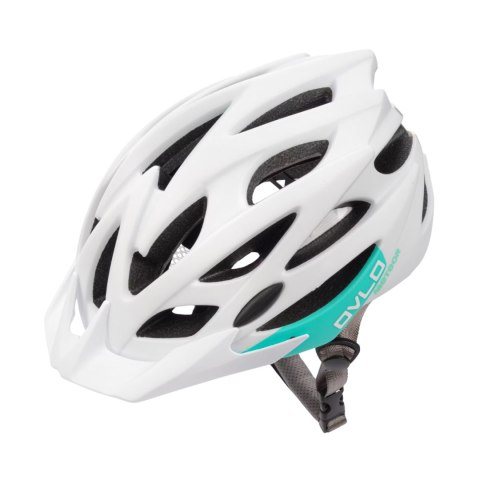 Kask rowerowy Meteor Ovlo M 55-58 cm biało-miętowy 17862
