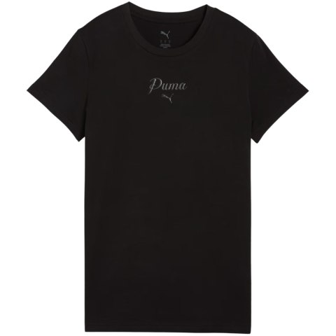 Koszulka damska Puma ESS Script Tee czarna 691760 01