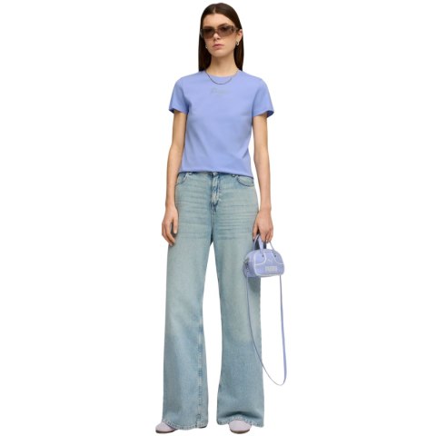 Koszulka damska Puma ESS Script Tee fioletowa 691760 60