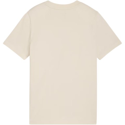 Koszulka dla dzieci Puma ESS Small No.1 Logo Centered Tee beżowa 692975 87