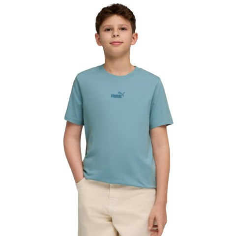 Koszulka dla dzieci Puma ESS Small No.1 Logo Centered Tee niebieska 692975 47