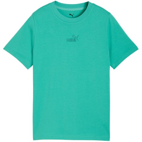Koszulka dla dzieci Puma ESS Small No.1 Logo Centered Tee zielona 692975 40