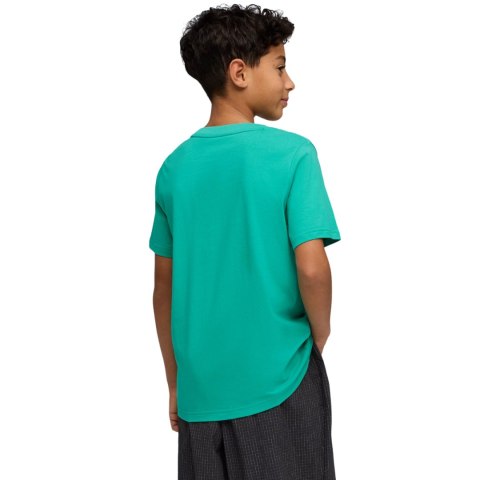 Koszulka dla dzieci Puma ESS Small No.1 Logo Centered Tee zielona 692975 40