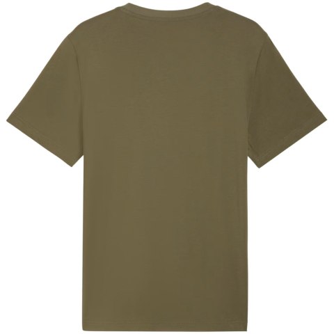 Koszulka męska Puma ESS Small No.1 Logo Tee(s) oliwkowa 682535 81
