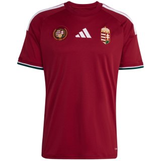 Koszulka męska adidas Hungary 26 Home Jersey Official bordowa JZ6975