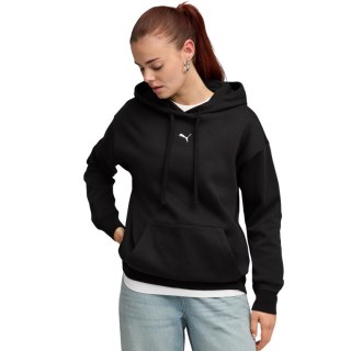 Bluza damska Puma ESS Centered Cat Logo Relaxed Hoodie czarna 692917 01