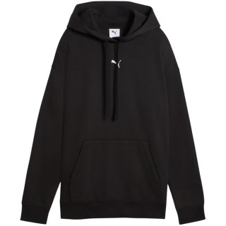 Bluza damska Puma ESS Centered Cat Logo Relaxed Hoodie czarna 692917 01