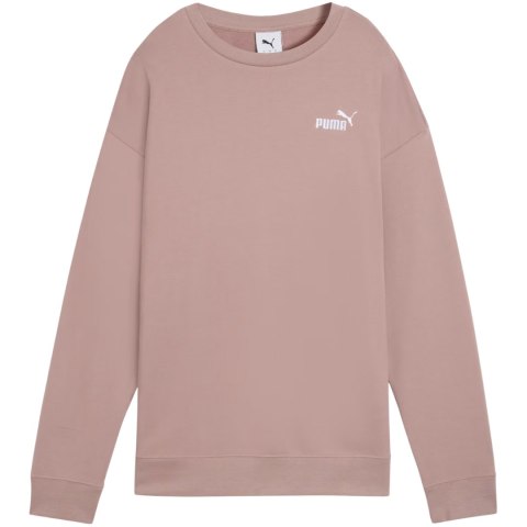 Bluza damska Puma ESS Small No.11 Logo Relaxed Crew różowa 684975 88