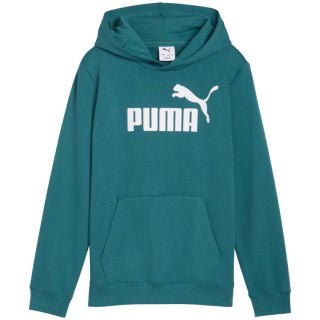 Bluza dla dzieci Puma ESS No.1 Logo Hoodie zielona 684909 41