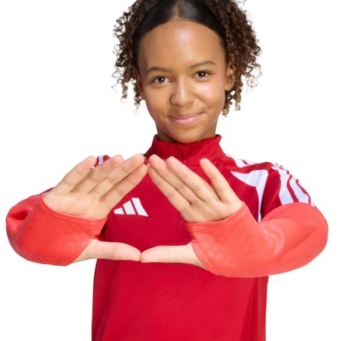 Bluza dla dzieci adidas Tiro 26 Competition Training Top czerwono-pomarańczowa KA7571