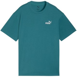 Koszulka dla dzieci Puma ESS Small No.1 Logo Relaxed Tee zielona 684920 41