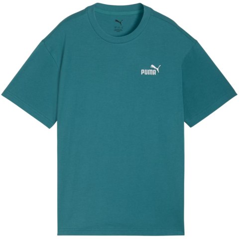 Koszulka dla dzieci Puma ESS Small No.1 Logo Relaxed Tee zielona 684920 41