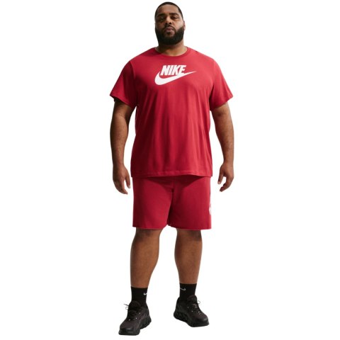 Koszulka męska Nike Tee Icon Futura czerwona AR5004 613
