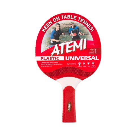 Rakietka do ping ponga Atemi Universal czerwona