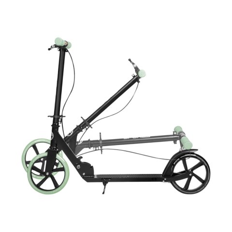 Hulajnoga Spokey Ayas czarno-zielona 943422