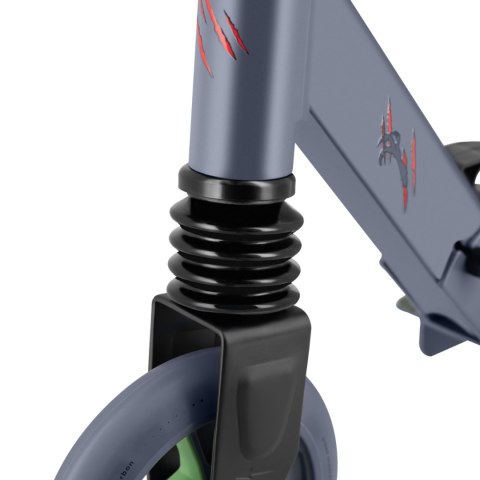 Hulajnoga Spokey Rizz 145 szaro-zielona 946371