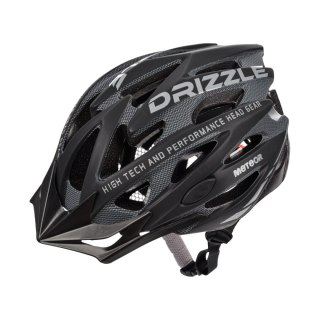 Kask rowerowy Meteor MV29 Drizzle L 58-61 cm czarno-ciemnoszary 24712