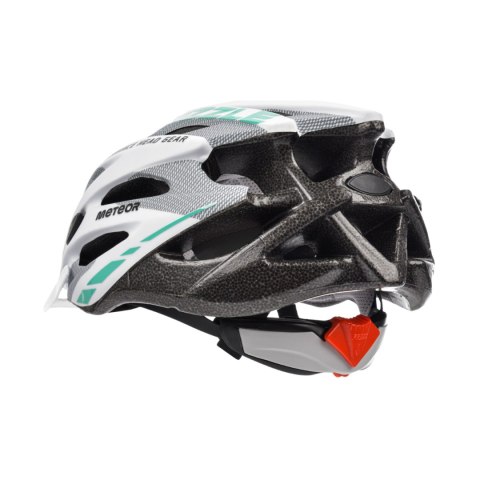 Kask rowerowy Meteor MV29 Drizzle M 55-58 cm biało-szaro-miętowy 24713