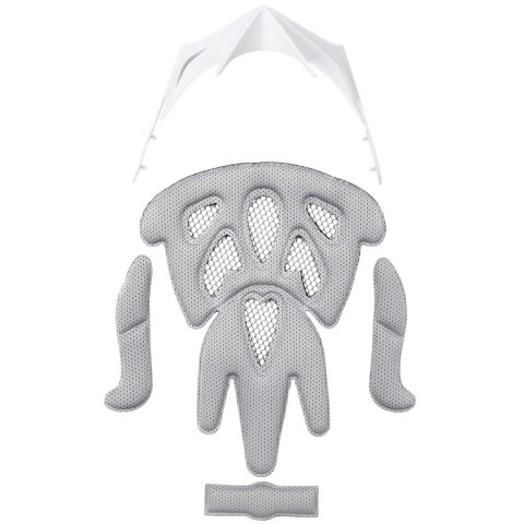 Kask rowerowy Meteor MV29 Drizzle M 55-58 cm biało-szaro-miętowy 24713