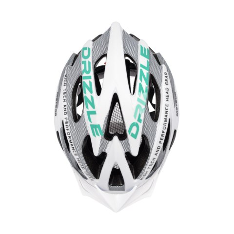 Kask rowerowy Meteor MV29 Drizzle M 55-58 cm biało-szaro-miętowy 24713