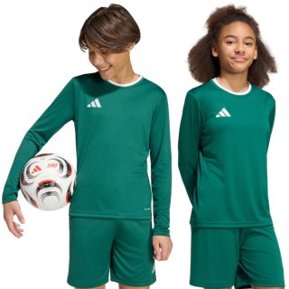 Koszulka dla dzieci adidas Entrada 26 Long Sleeve Jersey zielona KF5873