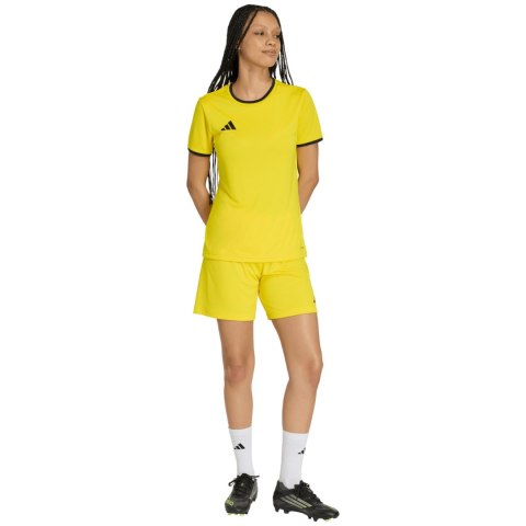 Spodenki damskie adidas Entrada 26 żółte JZ2540