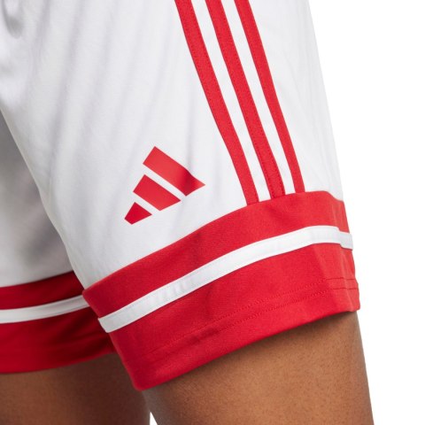 Spodenki damskie adidas Squadra 25 biało-czerwone JJ0020