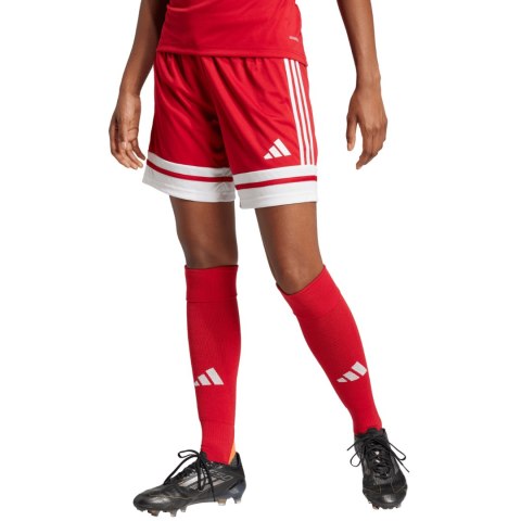 Spodenki damskie adidas Squadra 25 czerwone JJ0011