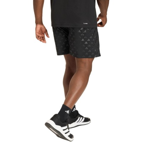 Spodenki męskie adidas Workout Essentials Brandlove czarne JZ0902