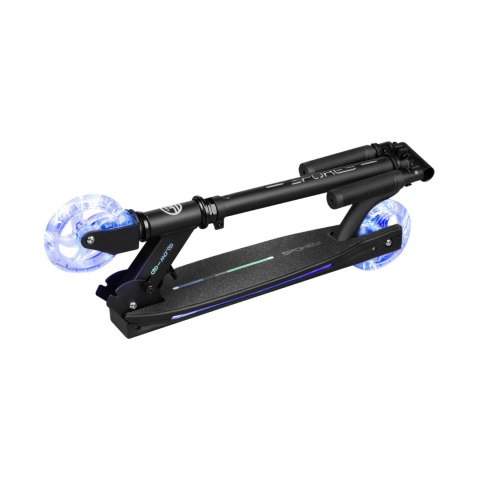 Hulajnoga Spokey Glow-Go czarna 944778