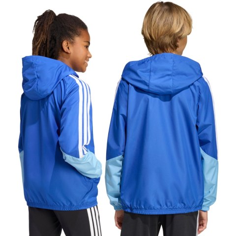 Kurtka dla dzieci adidas Tiro 26 Competition All Weather niebieska KB0157