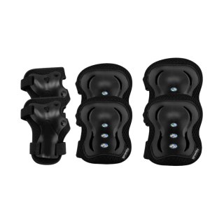 Ochraniacze do łyżworolek Spokey Shield czarne 946546-946547-946548