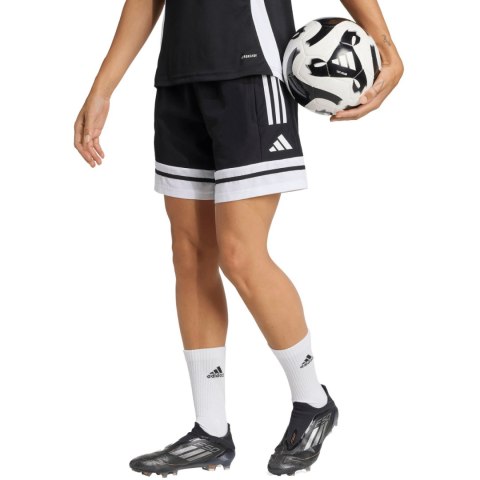 Spodenki damskie adidas Squadra 25 Downtime czarne JE2757
