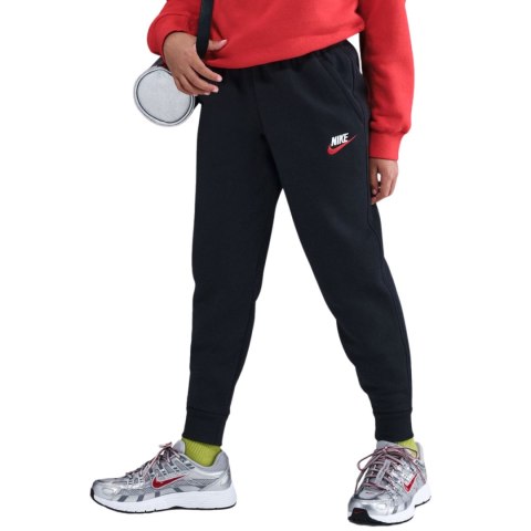 Spodnie dla dzieci Nike Sportswear Club Fleece czarne FD3008 015