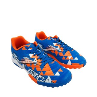 Buty piłkarskie dla dzieci Joma Maxima Propulsion TF niebiesko-pomarańczowe PRJW2305TF