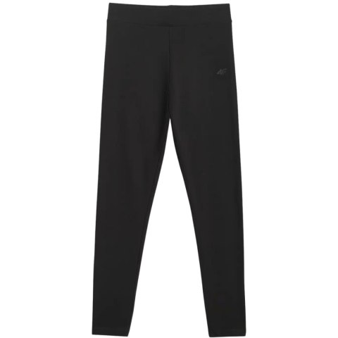 Legginsy damskie 4F CAS F296 głęboka czerń 4FWMM00TTIGF296 20S