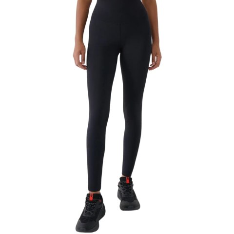 Legginsy damskie 4F FNK F418 głęboka czerń 4FWSS26TFTIF418 20S
