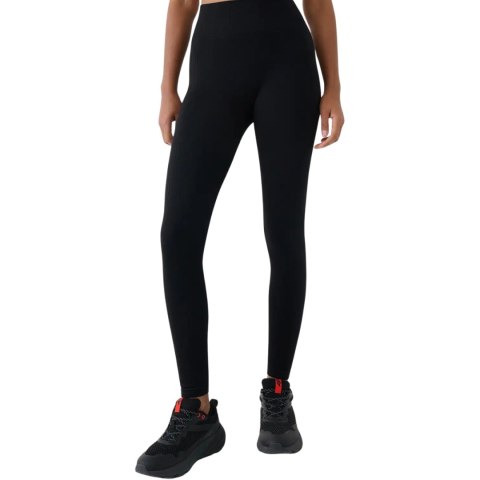 Legginsy damskie 4F FNK F420 głęboka czerń 4FWSS26TFTIF420 20S