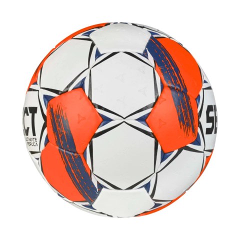 Piłka ręczna Select Ultimate European League Replic 0 v25 EHF biało-pomarańczowa 13521