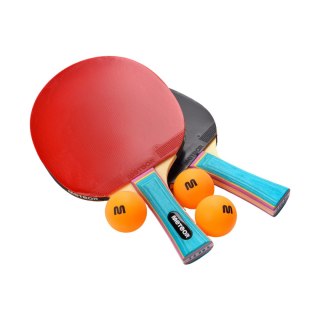 Zestaw do tenisa stołowego Meteor 2 rakietki Zephyr 1*, 3 piłeczki 15021