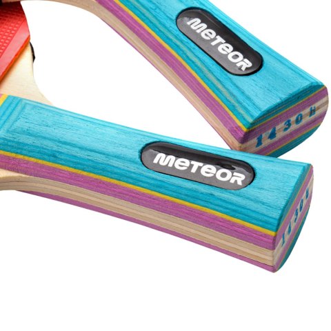 Zestaw do tenisa stołowego Meteor 2 rakietki Zephyr 1*, 3 piłeczki 15021
