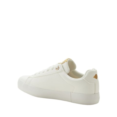 Buty damskie Lee Cooper biało-złote LCW-26-31-4365LA