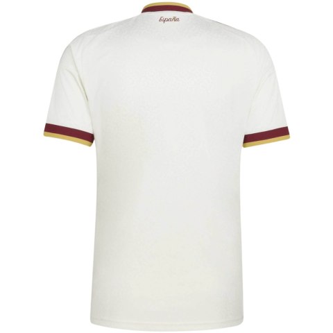 Koszulka męska adidas Spain 26 Away Jersey kremowa JN4397