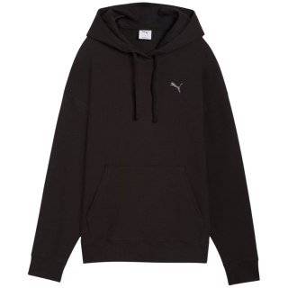 Bluza damska Puma ESS Elevated Comfort Hoodie czarna 691814 01