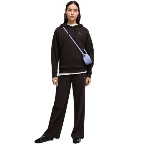 Bluza damska Puma ESS Elevated Comfort Hoodie czarna 691814 01