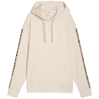 Bluza damska Puma ESS Graphic Animal Comfort Hoodie beżowa 691822 87