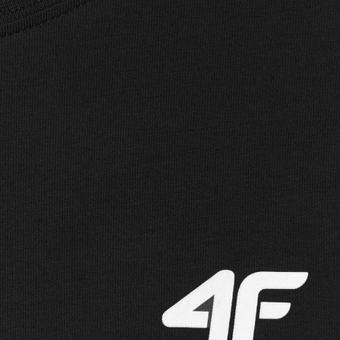 Koszulka męska 4F Longsleeve M611 głęboka czerń 4FWMM00TLONM611 20S
