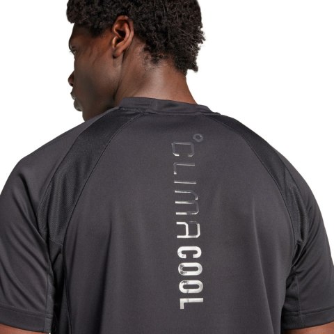 Koszulka męska adidas Tech Apparel Climacool Tech App Tee czarna KB9735