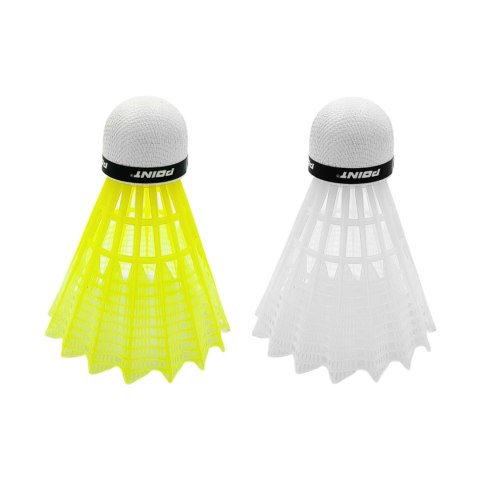 Lotki do badmintona Point 6 szt. mix