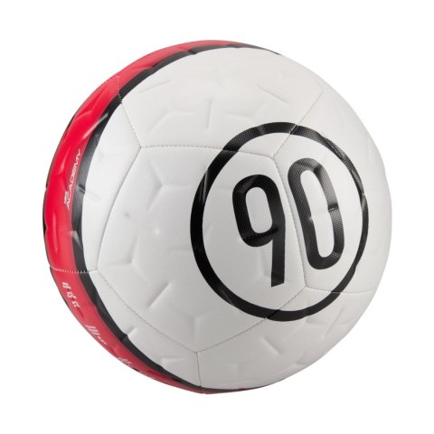 Piłka nożna Nike Academy T90 biało-czerwona IH7531 100